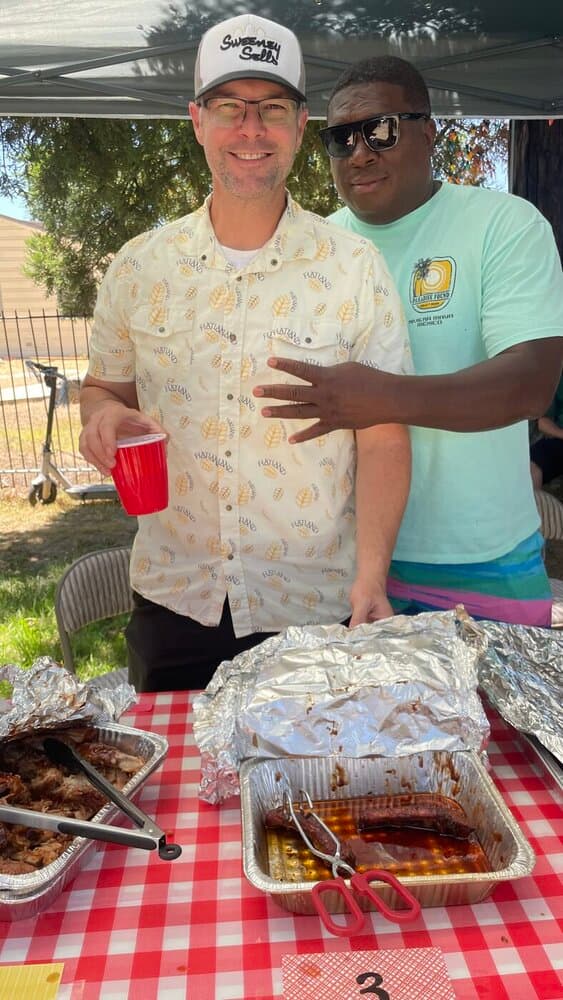Rib Cook-Off moment 2